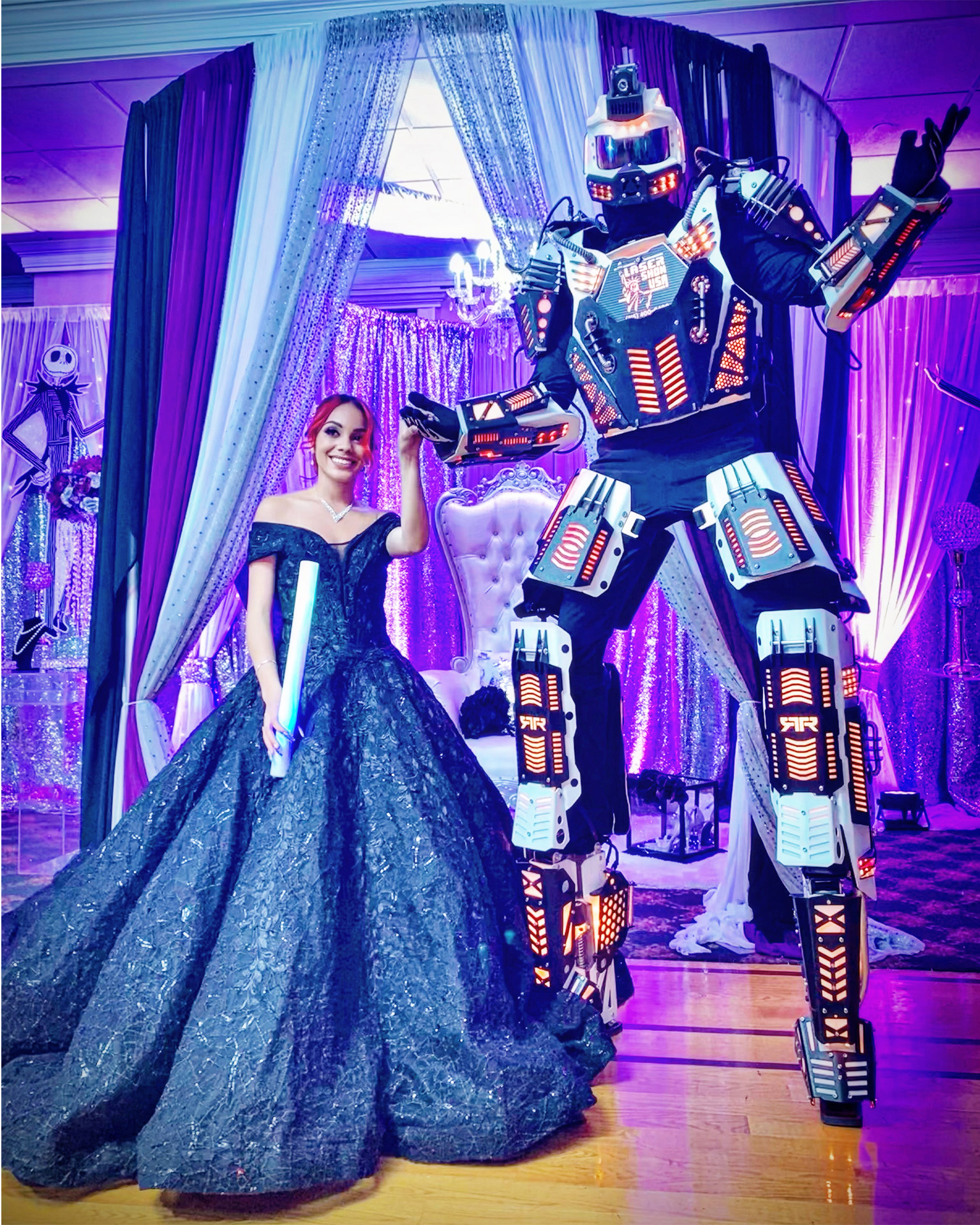 Quinceanera robot performance